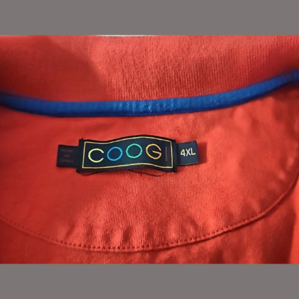 COOGI Red Polo Shirt with Bold Design - Picture 2 of 9